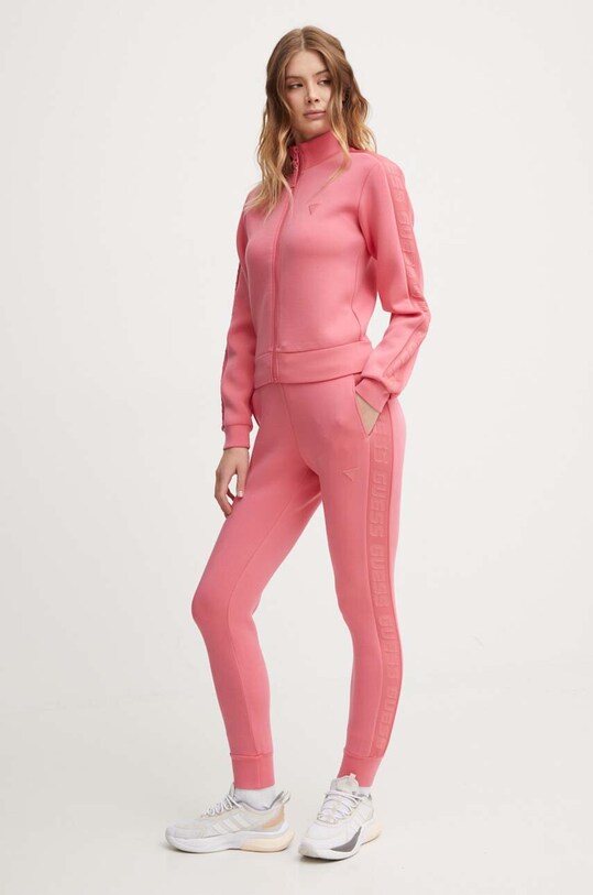 Mikina Guess NEW ALLIE V2YQ17.K7UW2 růžová SS25