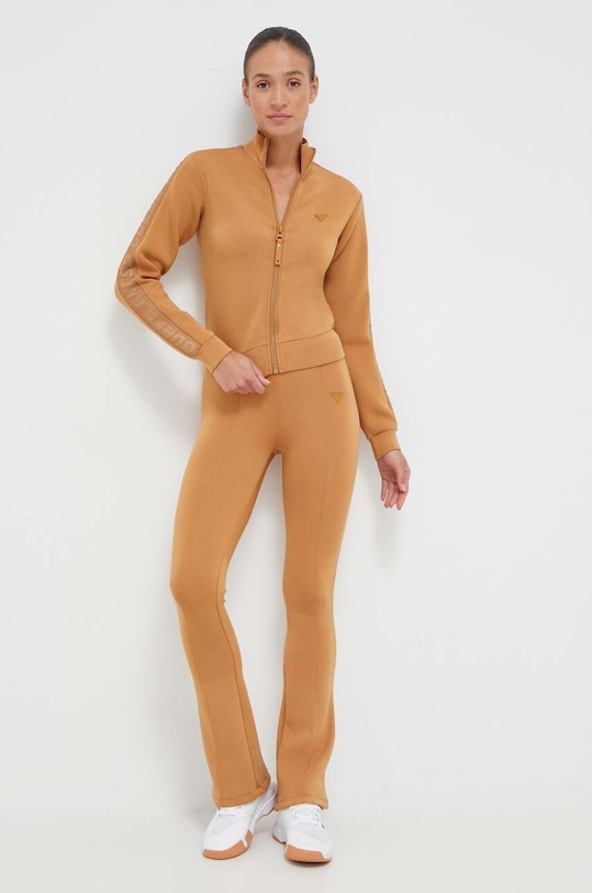 Guess bluza NEW ALLIE V2YQ17.K7UW2 brązowy SS25