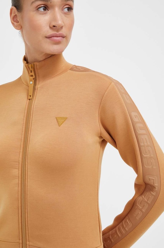 Guess bluza NEW ALLIE brązowy V2YQ17.K7UW2
