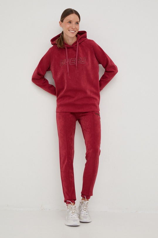 Guess bluza V2BQ01.KBC00 fioletowy AW23