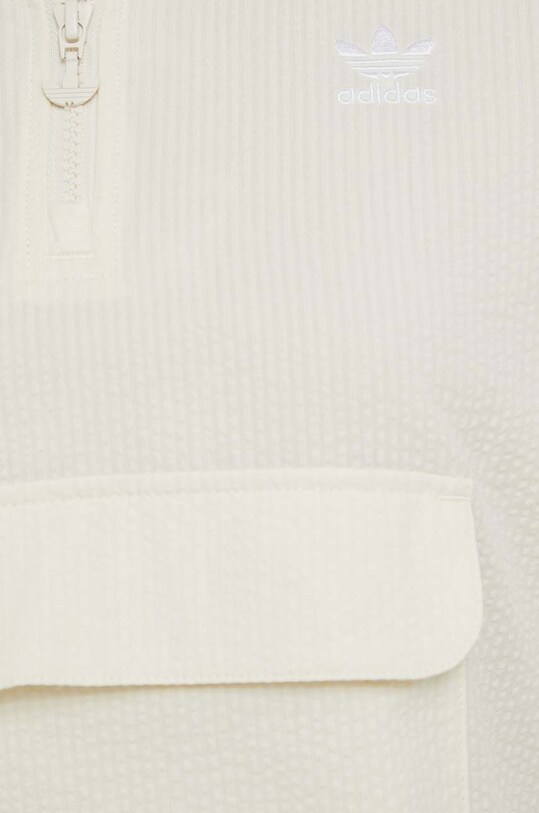 Хлопковая кофта adidas Originals HL9311 бежевый
