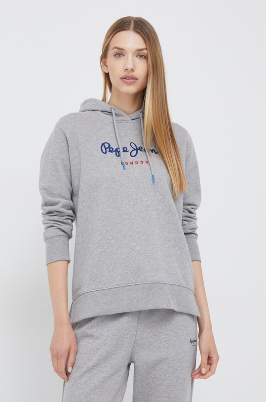 Pepe Jeans bluza bawełniana szary PL581190.933