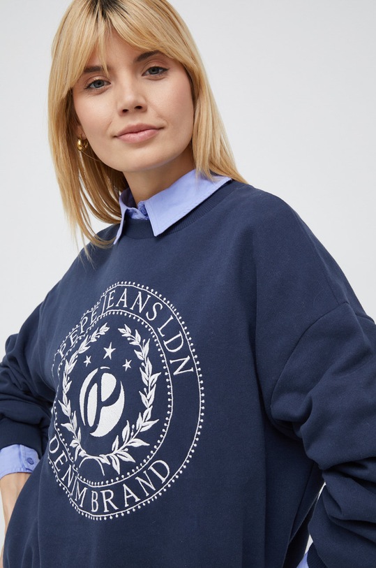 Pepe Jeans bluza granatowy PL581252.594