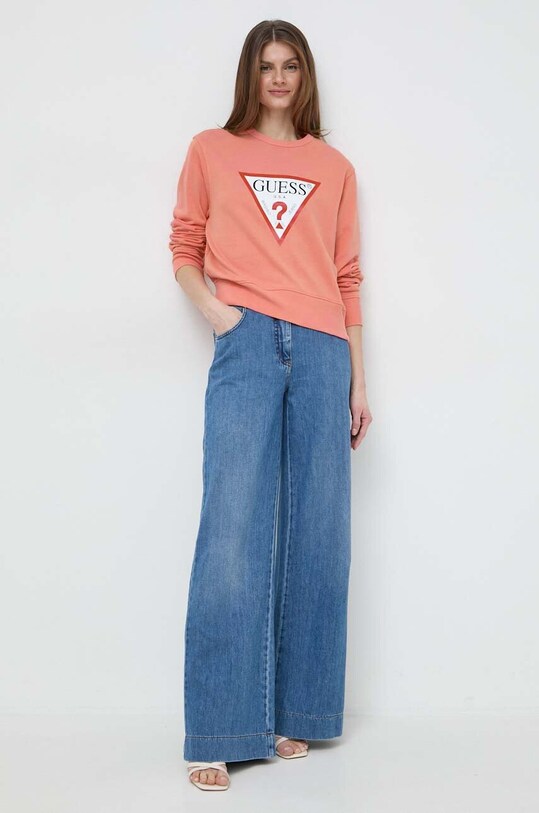 Кофта Guess W2YQ16.KBA10 помаранчевий SS24