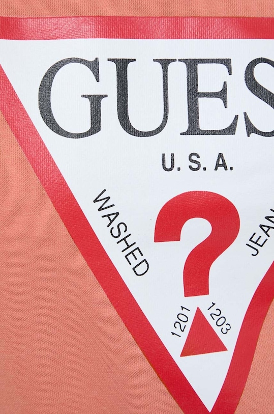 Μπλούζα Guess W2YQ16.KBA10 πορτοκαλί