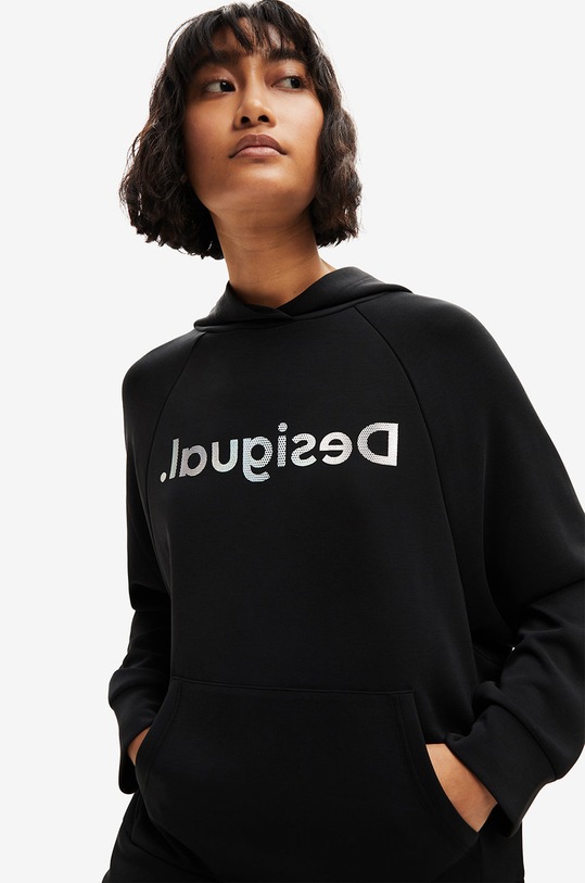 Desigual felső 22WWSK17 fekete AW22