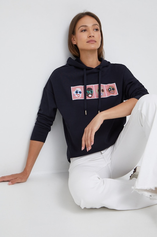 Joop! bluza z kapturem granatowy 30032528