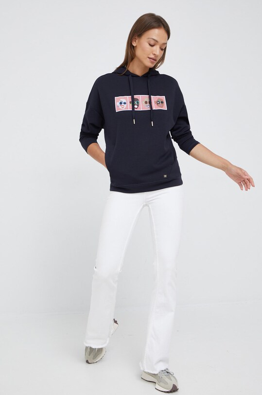 Joop! bluza 30032528 bleumarin AW22