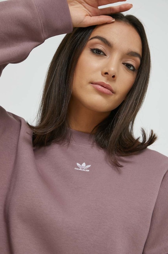 Суичър adidas Originals розов HJ7866