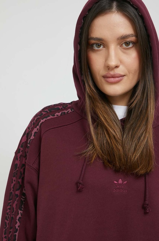adidas Originals pamut melegítőfelső lila HK5193