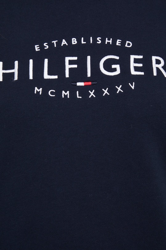 Tommy Hilfiger bluza bawełniana WW0WW35978.9BYY granatowy