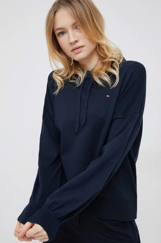 Tommy Hilfiger sweter pozostałe granatowy WW0WW35893.9BYY