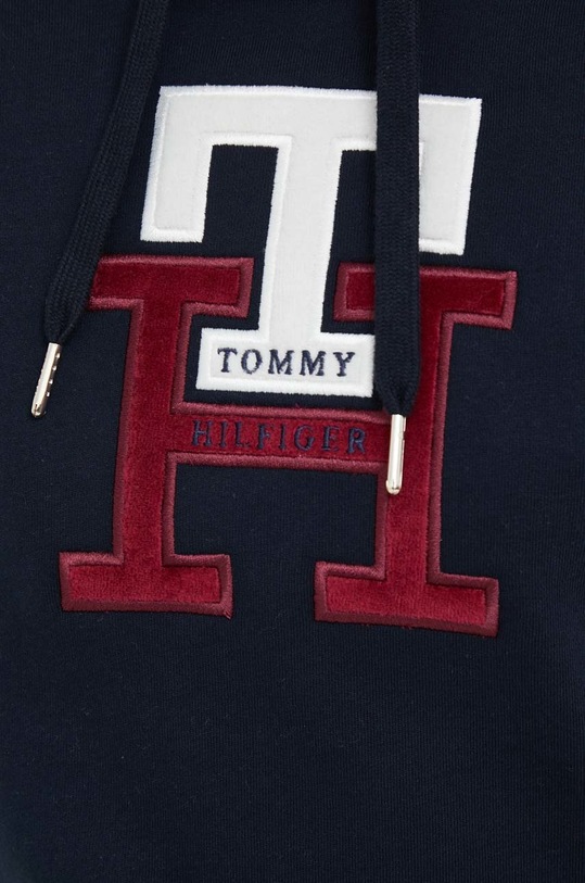 Bavlněná mikina Tommy Hilfiger WW0WW37441.9BYY námořnická modř