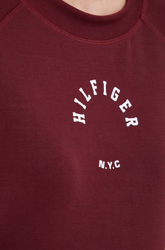 Tommy Hilfiger bluza S10S101461.9BYY bordowy