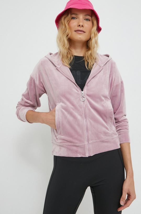 Fila bluza z kapturem różowy FAW0225