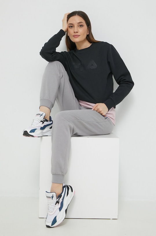 Fila bluza FAW0277 negru AW22