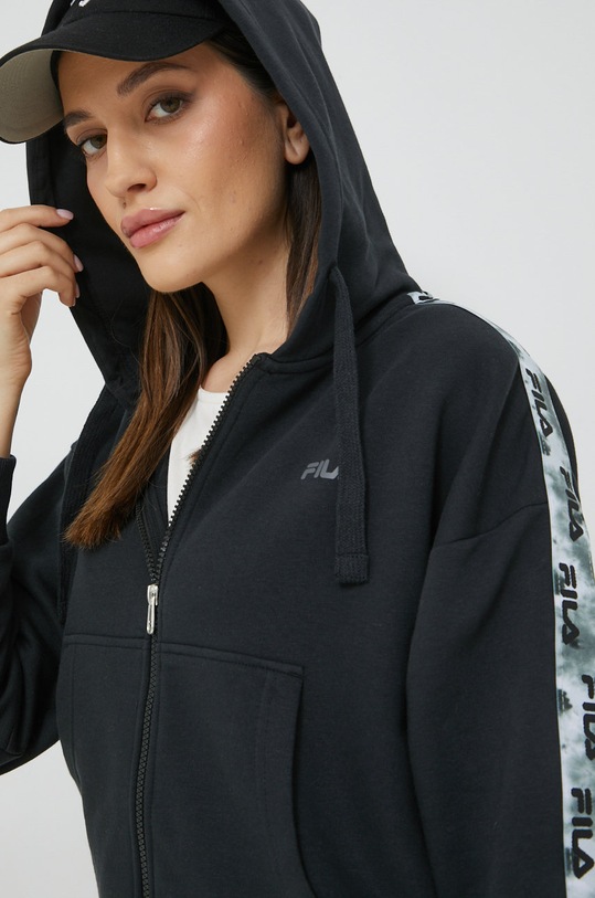 Fila bluza z kapturem czarny FAW0285
