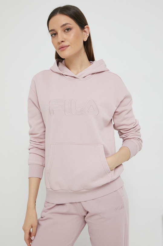 Fila bluza z kapturem różowy FAW0405