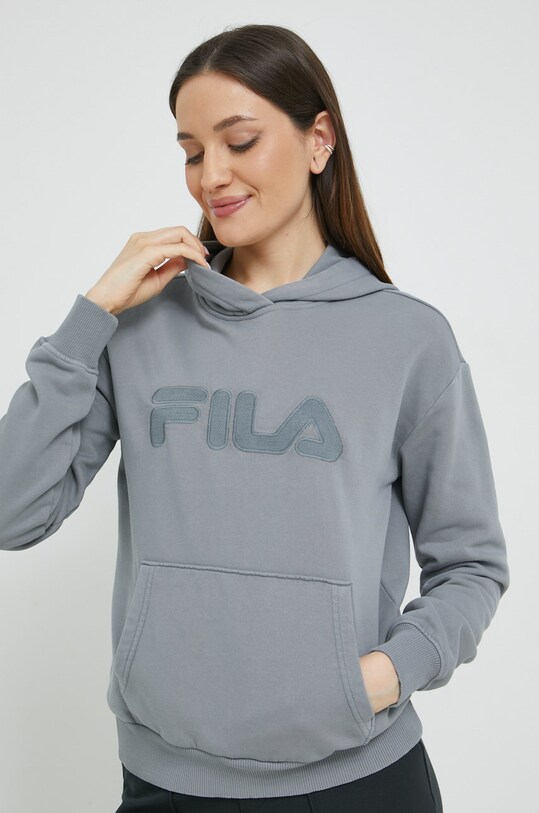 Fila bluza z kapturem szary FAW0405