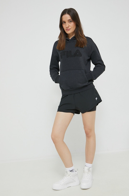 Mikina Fila FAW0405 čierna AW22