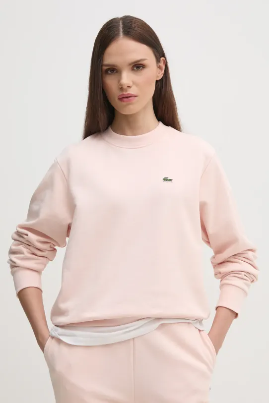 Lacoste bluza imprimeu roz SF9202