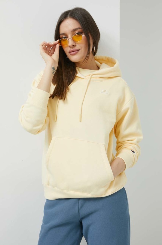 Champion bluza z kapturem żółty 115479