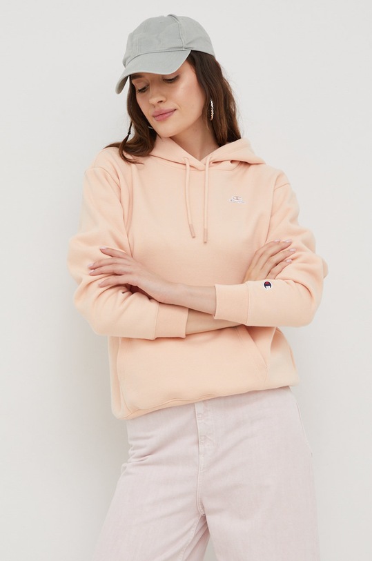 Champion bluza z kapturem pomarańczowy 115479
