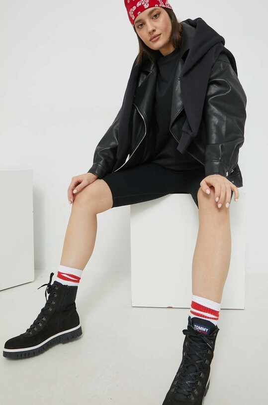 Champion bluza 115664 negru AW22