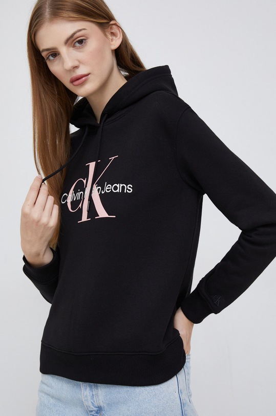 Mikina Calvin Klein Jeans potisk černá J20J219949.9BYY