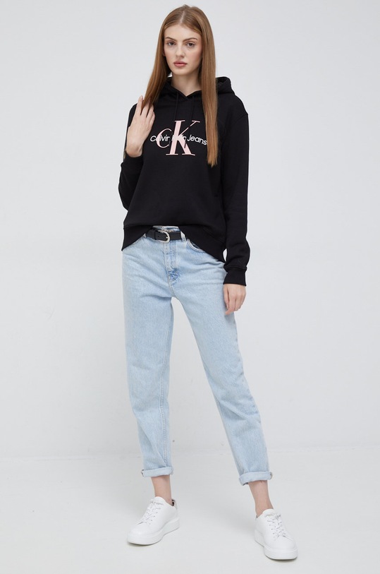 Mikina Calvin Klein Jeans J20J219949.9BYY černá AW22