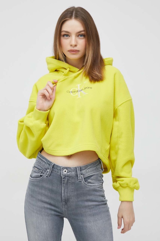 Calvin Klein Jeans bluza żółty J20J219762.9BYY