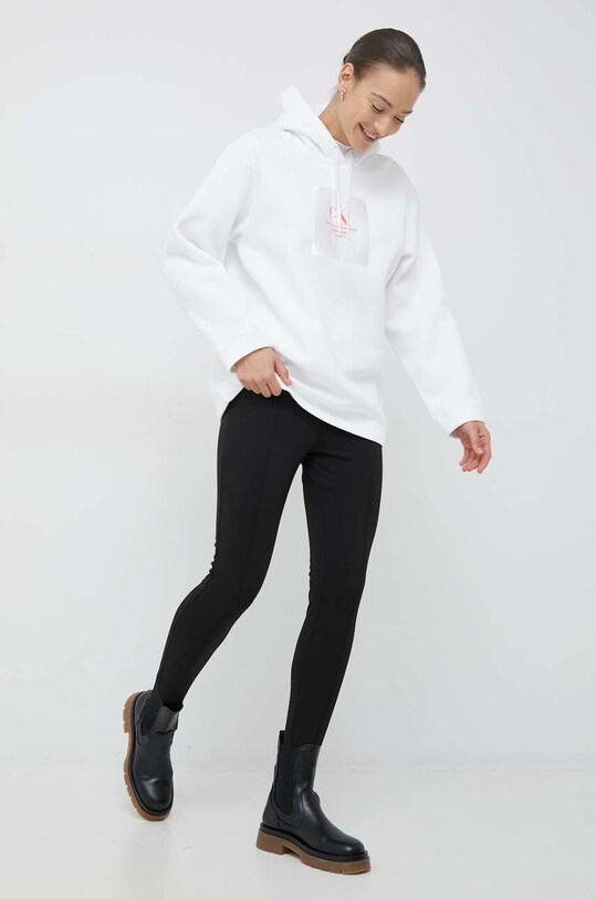 Calvin Klein Jeans bluza J20J219757.9BYY biały AW22