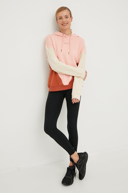 Mikina Roxy ERJFT04593 růžová AW22