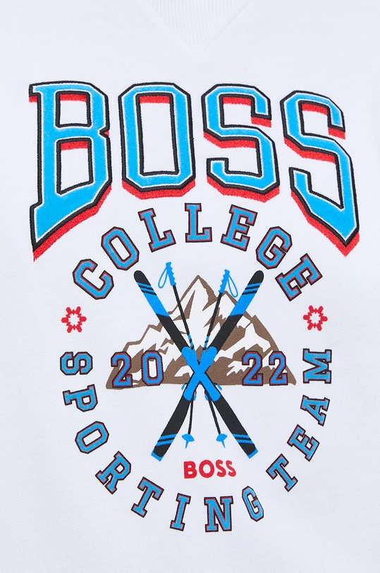 Mikina BOSS 50479959 bílá