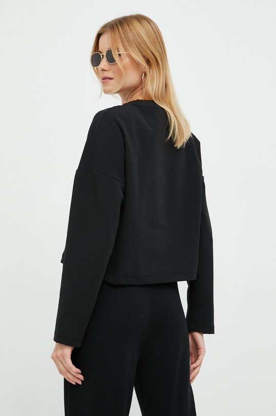 Odzież Sisley bluza 3IPRL102E.100 czarny