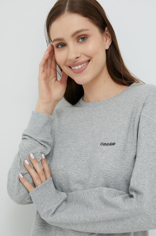 Одежда Пижамный лонгслив Calvin Klein Underwear 000QS6870E.9BYY серый