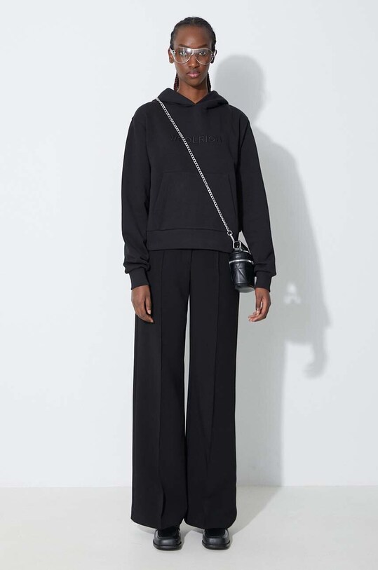 Μπλούζα Woolrich CFWWSW0087FRUT3164 μαύρο AW22