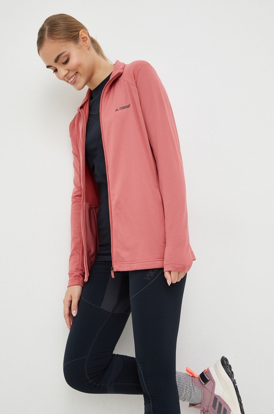 adidas TERREX bluza sportowa Multi z elastanem różowy HH9042