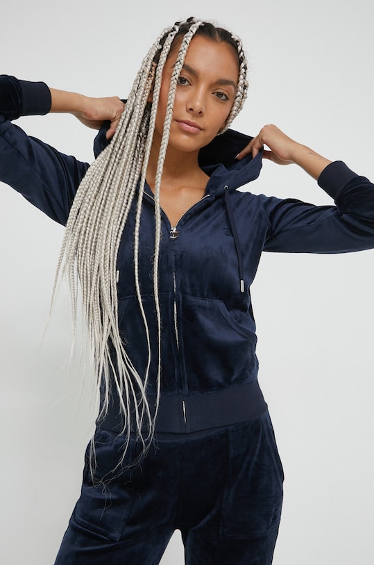 Μπλούζα Juicy Couture JCAP176.131 σκούρο μπλε SS25