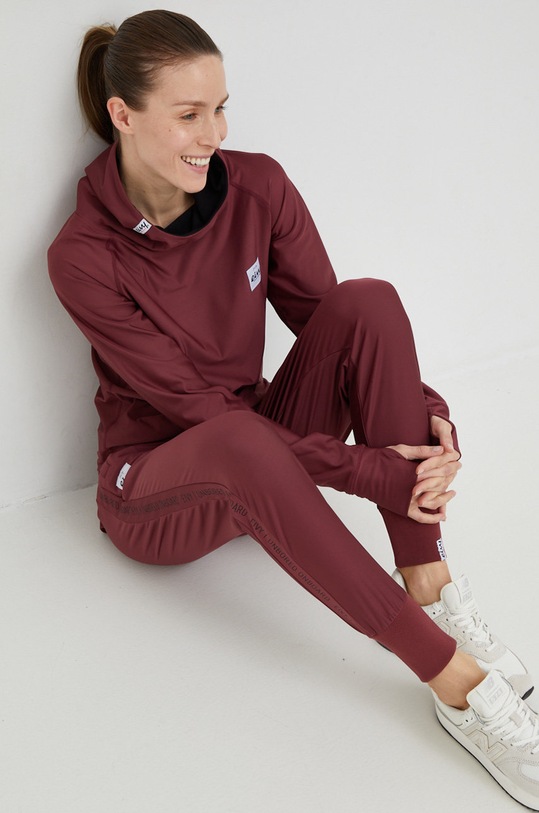 Funkcionalni pulover Eivy Icecold A00241009 bordo AW22
