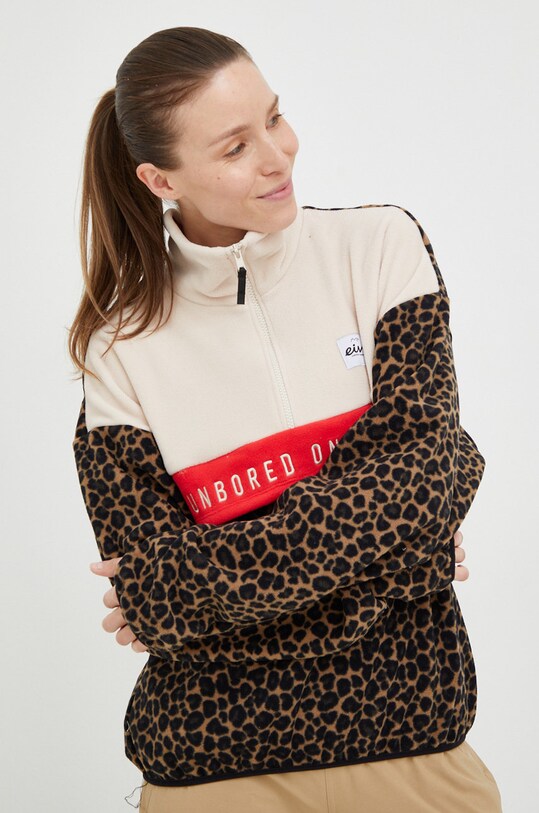 Športni pulover Eivy Ball Zimski športi bež A00250096