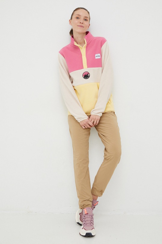 Sportovní mikina Eivy Mountain A00251094 béžová AW22