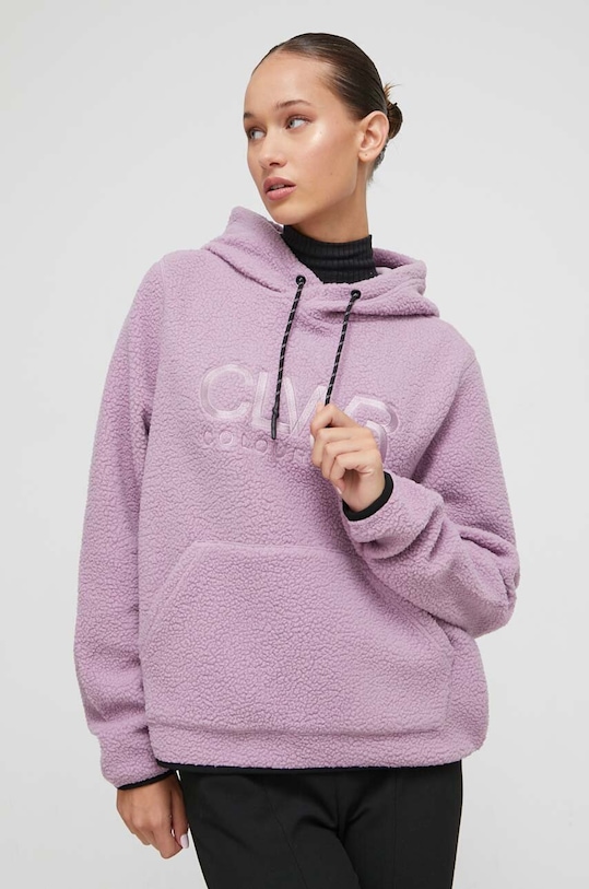 Colourwear bluza z kapturem różowy 7010324