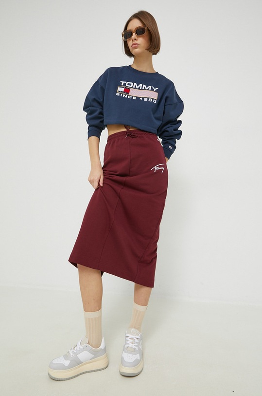 Tommy Jeans bluza DW0DW14339.9BYY bleumarin AW22