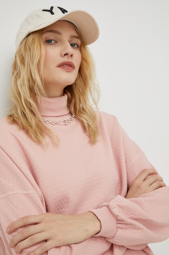 American Vintage bluza ELLA03AH22 różowy
