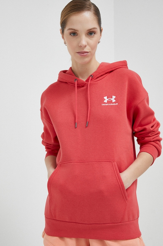 Under Armour bluza z kapturem czerwony 1373033