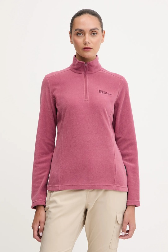 Jack Wolfskin bluza sportowa Taunus różowy 1709532