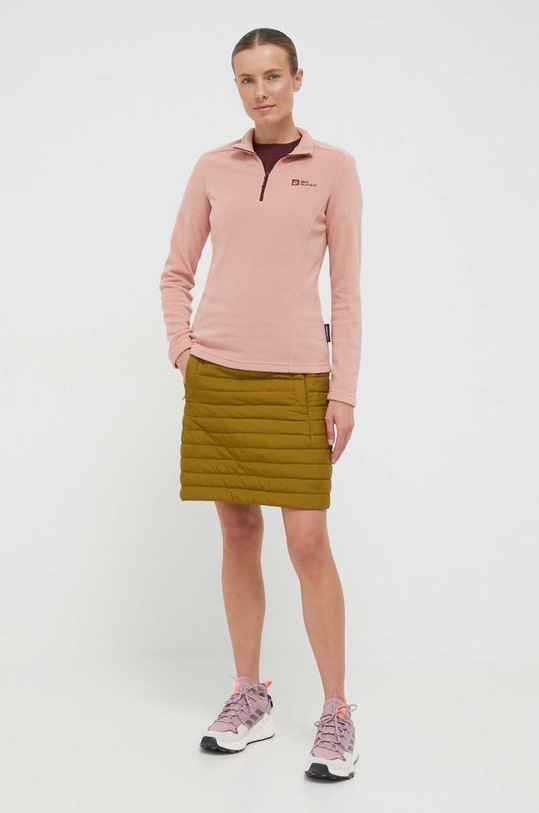 Jack Wolfskin bluza sportowa Taunus 1709532 różowy AW25