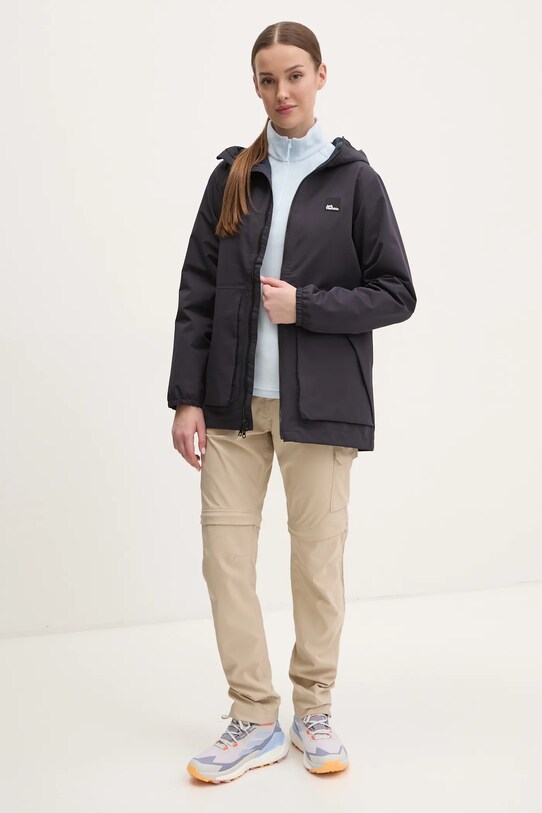 Jack Wolfskin bluza sportowa Taunus 1709532 niebieski SS25