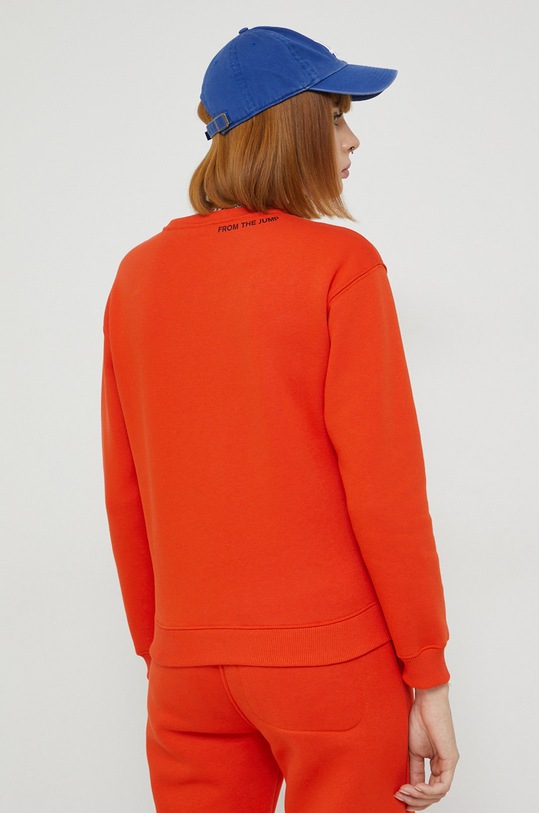 Odzież Kangol bluza KAF22DCNS108 pomarańczowy